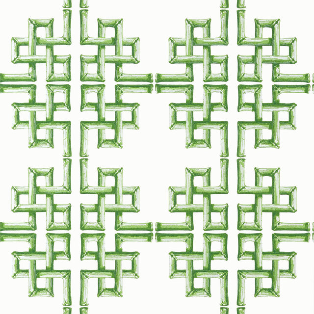 Thibaut BOCA BAMBOO Green Wallpaper