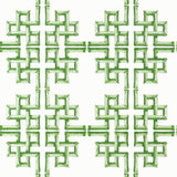 Thibaut Boca Bamboo Green Wallpaper