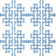 Thibaut Boca Bamboo Blue Wallpaper