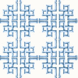 Thibaut Boca Bamboo Blue Wallpaper