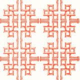Thibaut Boca Bamboo Coral Wallpaper