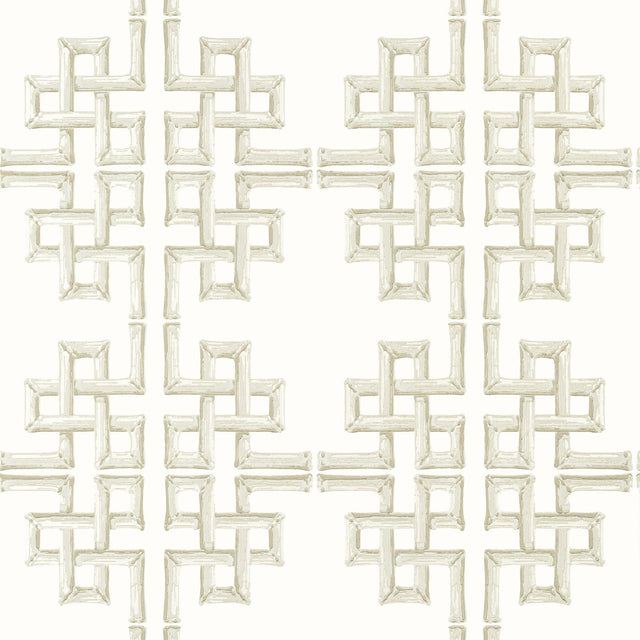 Thibaut Boca Bamboo Beige Wallpaper
