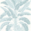 Thibaut Banana Tree Spa Blue Wallpaper