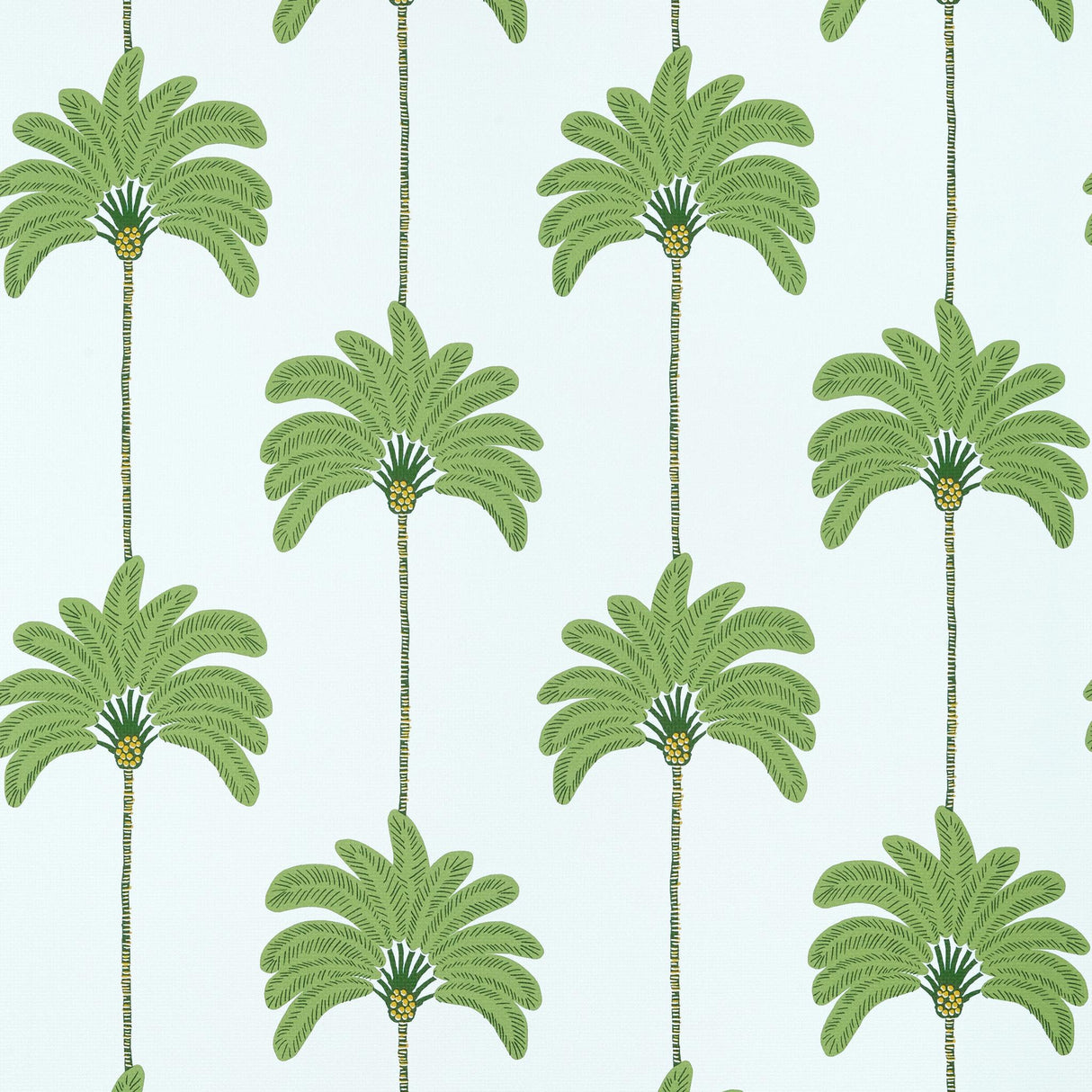 Thibaut SUNSET BOULEVARD Green and Blue Wallpaper