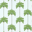Thibaut Sunset Boulevard Green And Blue Wallpaper