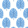 Thibaut MONSTERA Blue Wallpaper