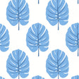 Thibaut Monstera Blue Wallpaper