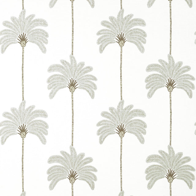 Thibaut SUNSET BOULEVARD Metallic Silver Wallpaper