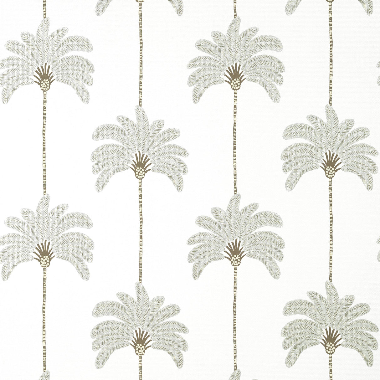Thibaut Sunset Boulevard Metallic Silver Wallpaper
