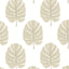 Thibaut MONSTERA Beige Wallpaper