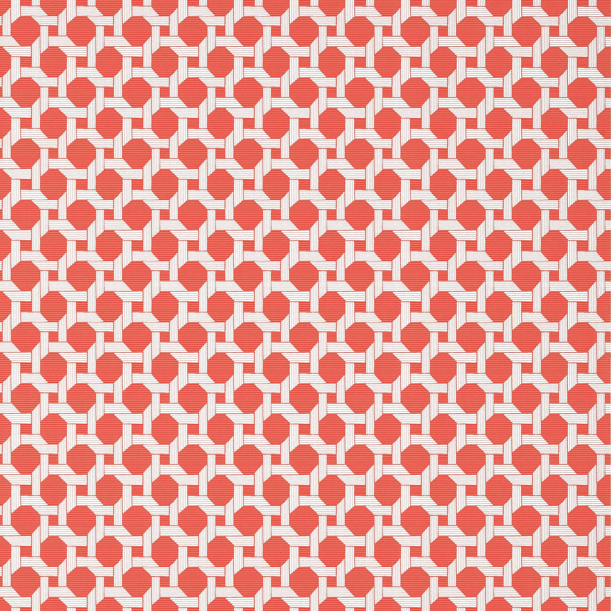 Thibaut CHARTER Coral Wallpaper