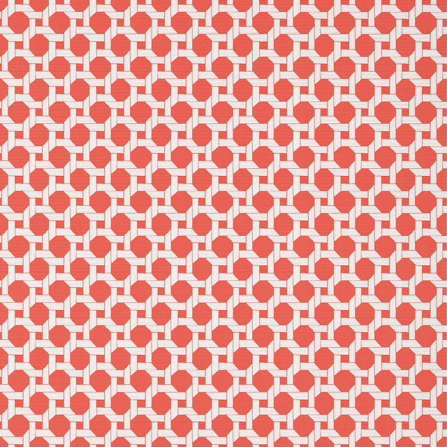 Thibaut CHARTER Coral Wallpaper