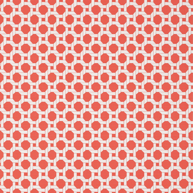 Thibaut Charter Coral Wallpaper