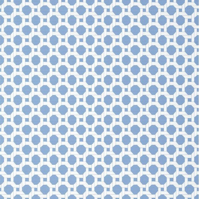 Thibaut CHARTER Blue Wallpaper