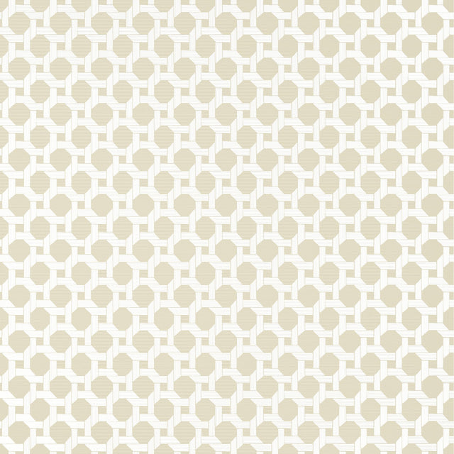 Thibaut CHARTER Beige Wallpaper