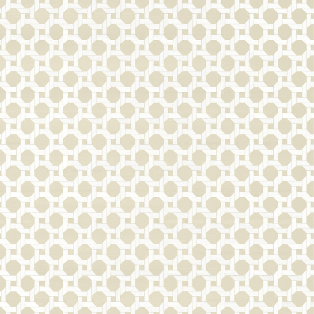 Thibaut Charter Beige Wallpaper
