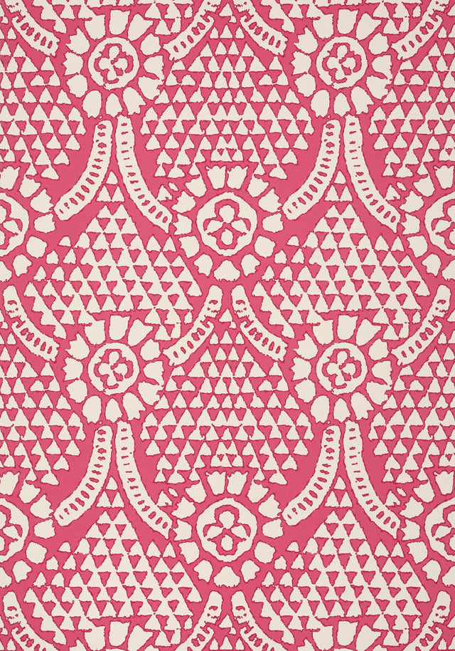 Thibaut CHAMOMILE Pink Wallpaper