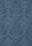 Thibaut CHAMOMILE Navy Wallpaper