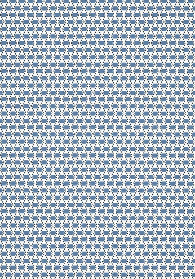 Thibaut DENVER Blue Wallpaper