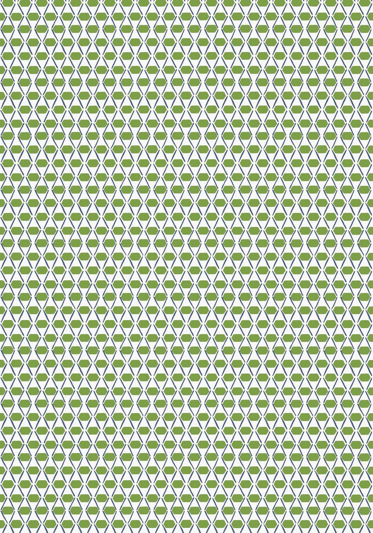 Thibaut DENVER Green and Blue Wallpaper