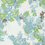 Thibaut Central Park Spa Blue Wallpaper