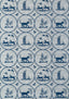Thibaut DOOLEY Navy Wallpaper