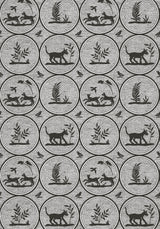 Thibaut DOOLEY Black Wallpaper