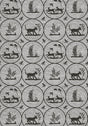 Thibaut DOOLEY Black Wallpaper