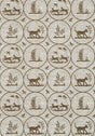 Thibaut DOOLEY Brown Wallpaper