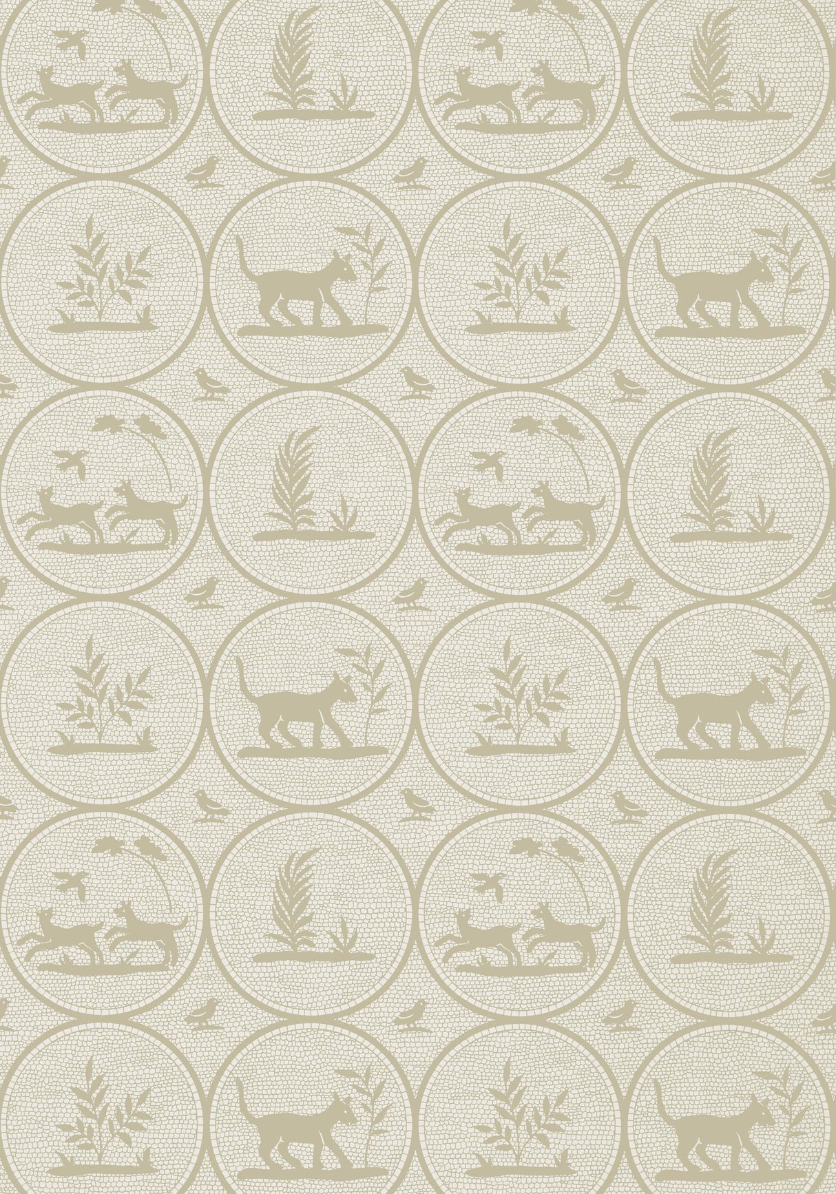 Thibaut DOOLEY Beige Wallpaper