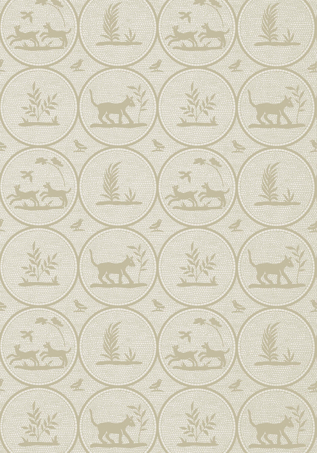 Thibaut DOOLEY Beige Wallpaper