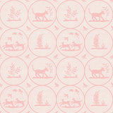 Thibaut Dooley Pink Wallpaper