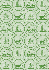 Thibaut DOOLEY Green Wallpaper