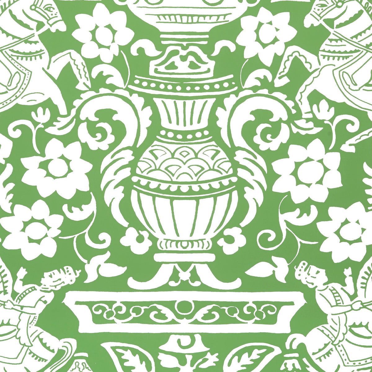 Thibaut Galway Green Wallpaper