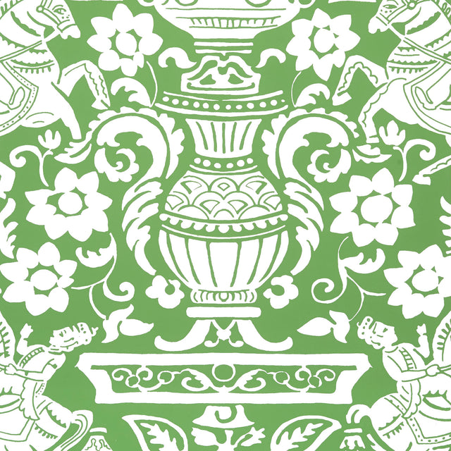 Thibaut Galway Green Wallpaper
