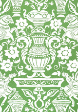 Thibaut GALWAY Green Wallpaper
