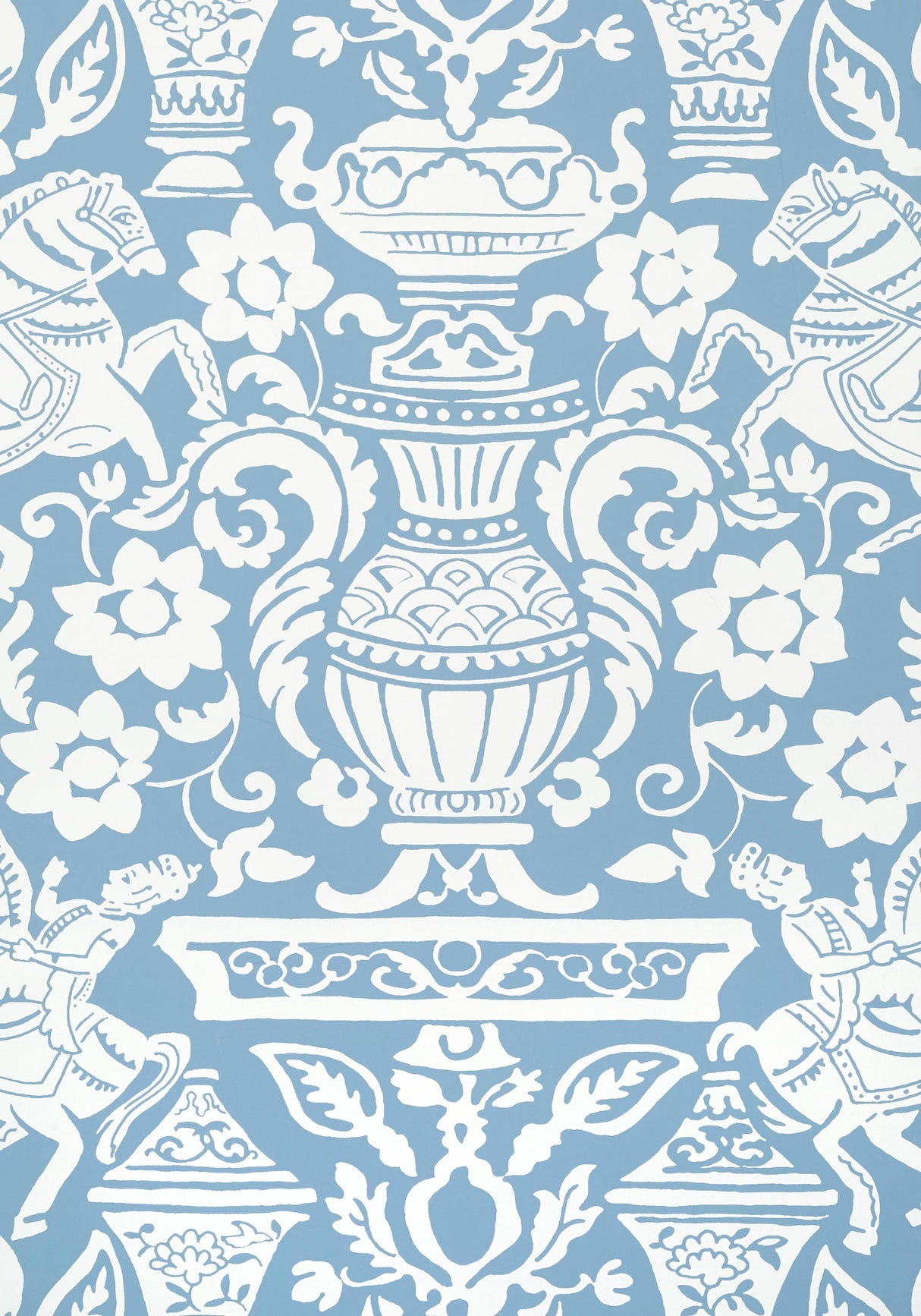Thibaut GALWAY Blue Wallpaper