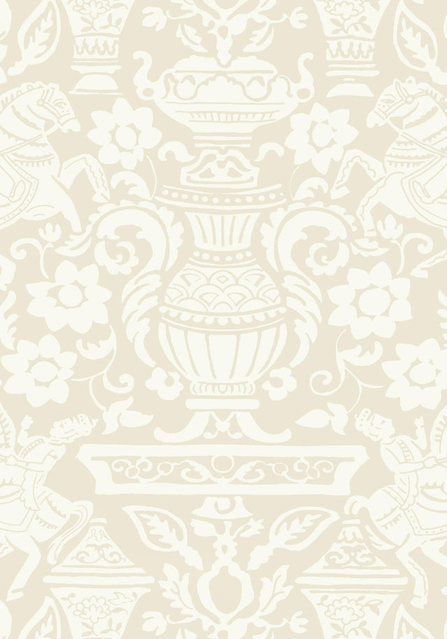 Thibaut GALWAY Beige Wallpaper