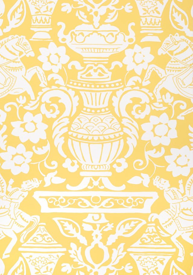 Thibaut GALWAY Yellow Wallpaper