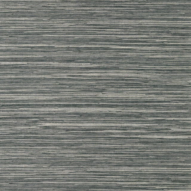 Thibaut Normandy Charcoal Wallpaper