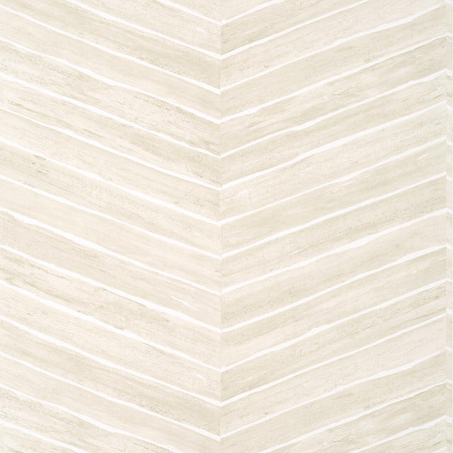 Thibaut Wood Herringbone Oyster Wallpaper