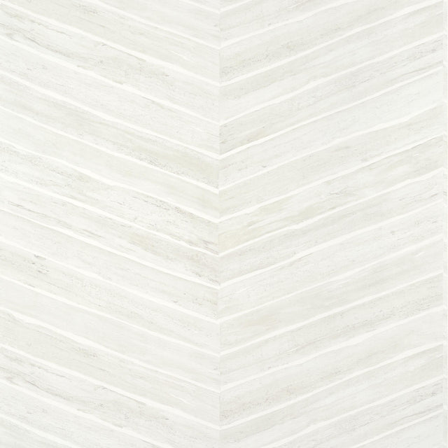 Thibaut Wood Herringbone Dove Wallpaper