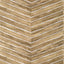 Thibaut Wood Herringbone Natural On Metallic Silver Wallpaper