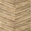 Thibaut WOOD HERRINGBONE Natural on Metallic Silver Wallpaper