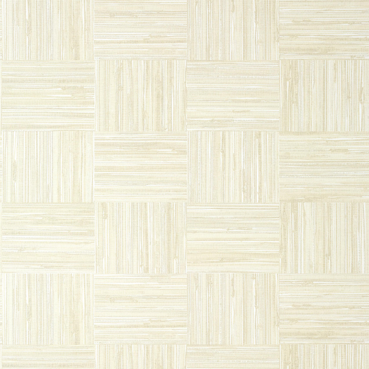 Thibaut Bayshore Basket Off White Wallpaper