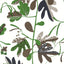 Thibaut Matisse Leaf Black And Green Wallpaper