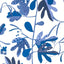 Thibaut MATISSE LEAF Blue and White Wallpaper