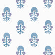 Thibaut Tybee Bud Lavender And Blue Wallpaper