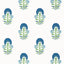 Thibaut TYBEE BUD Green and Blue Wallpaper