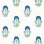 Thibaut Tybee Bud Green And Blue Wallpaper